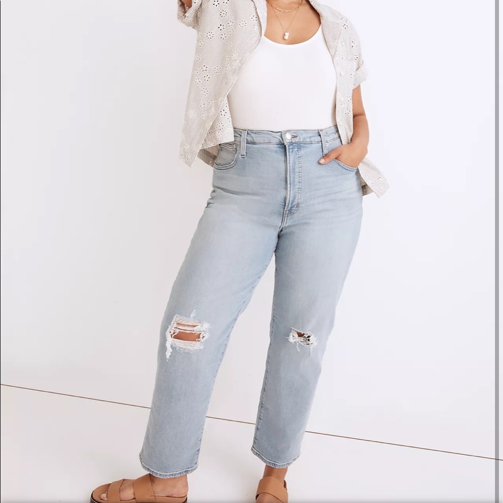 The Perfect Vintage Straight Jean in Danby Wash sz 29 ND515